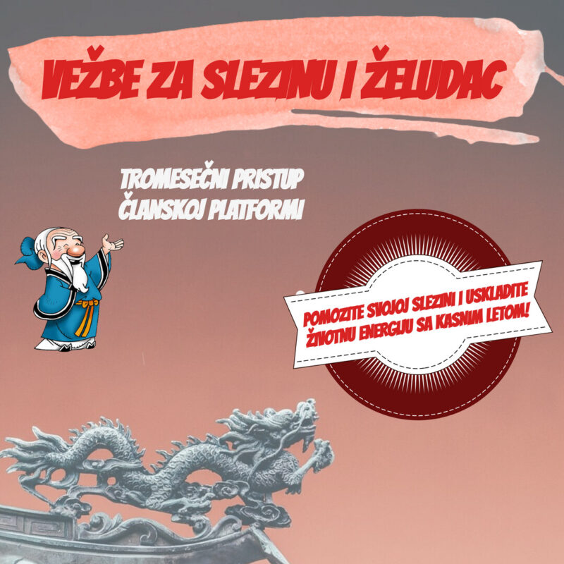 Vežbe za slezinu i želudac.